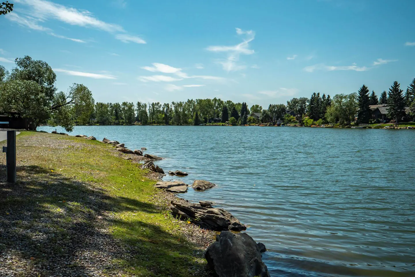 Lake Bonavista community in Calgary